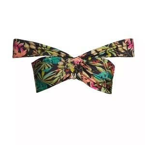 Tropicalia Palm Oasis  Off-The-Shoulder Bikini Top BNWT Medium